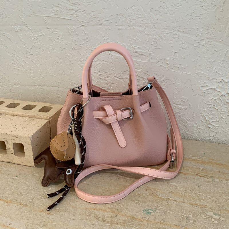 Fashion Popular High Sense Retro Style Fashionable Bucket Bag