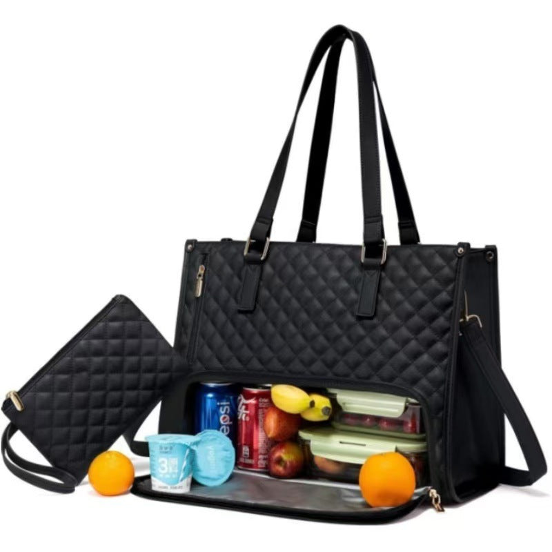 Women's Lunch Combination Large Insulation Box Computer Bags