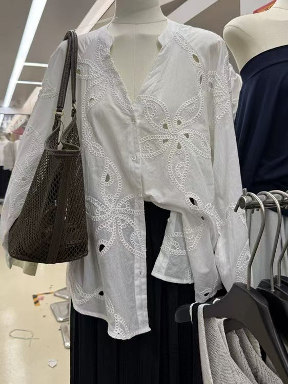 Women's Large Capacity Beach Hollow Mesh Vacation Women's Shoulder Bag