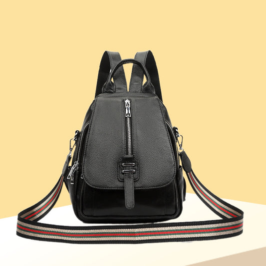 Women's Genuine Leather Korean Boutique First Layer Cowhide Women's Backpack