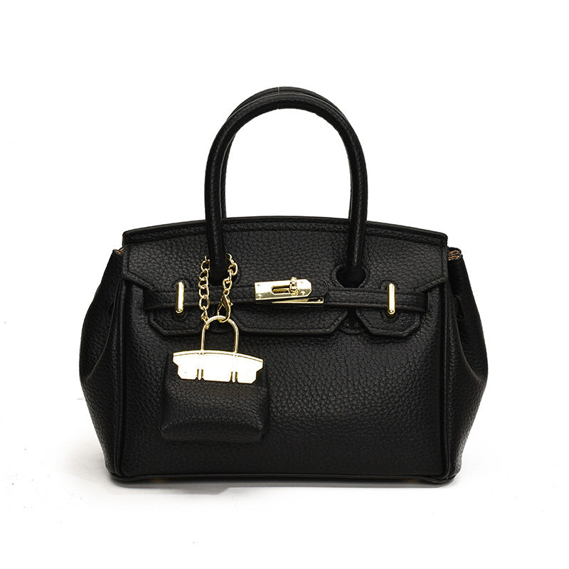 Women's Contrast Color Portable Design Large Capacity Women's Shoulder Bag