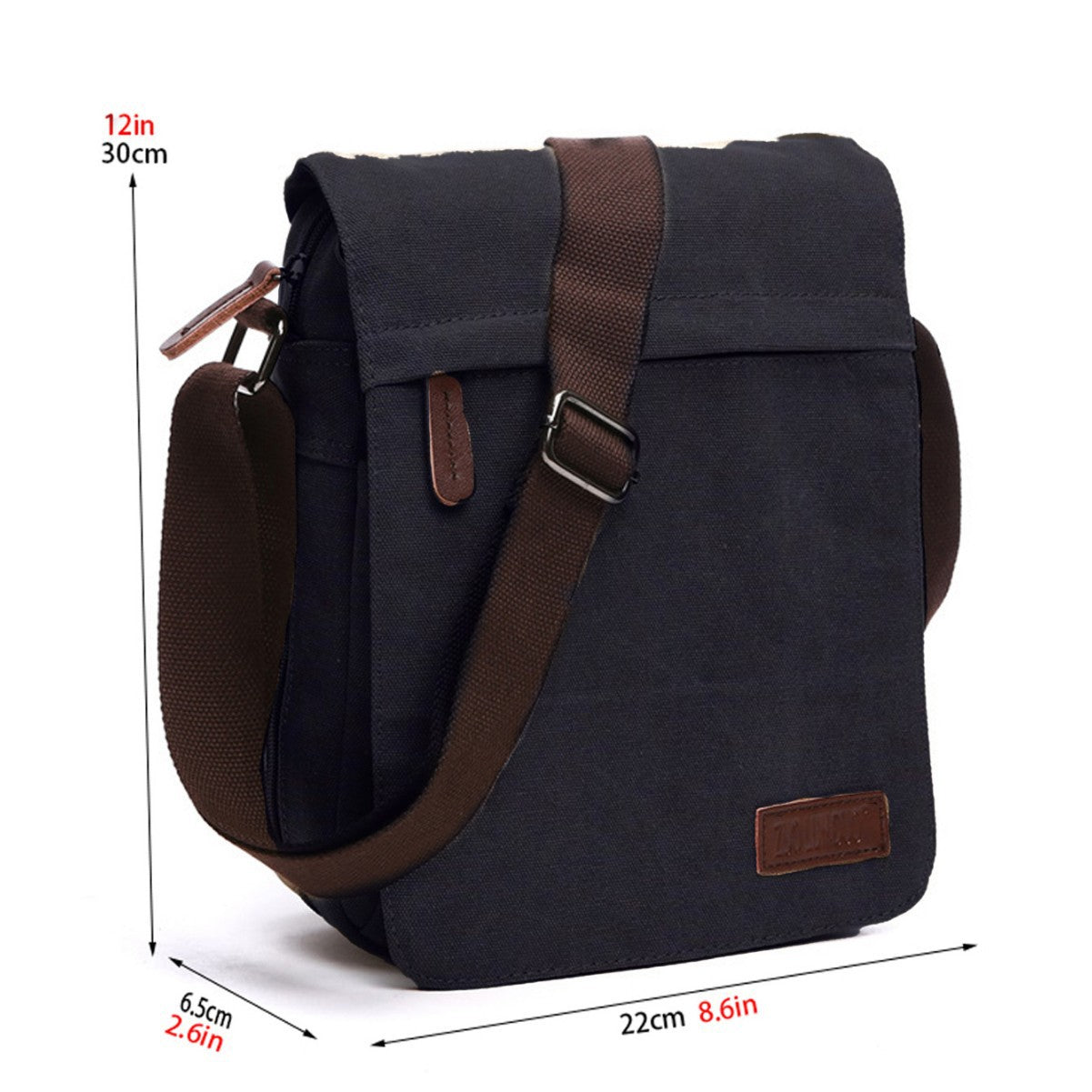 Classy Trendy Men's Single Canvas Computer Men's Messenger Bag