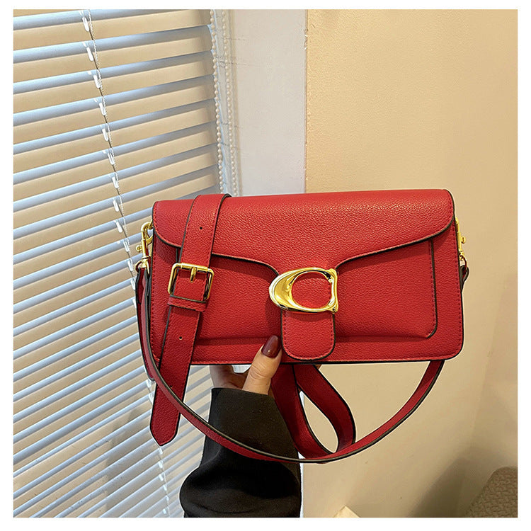 Classic Women's Stylish Good Texture Underarm Small Square Bags