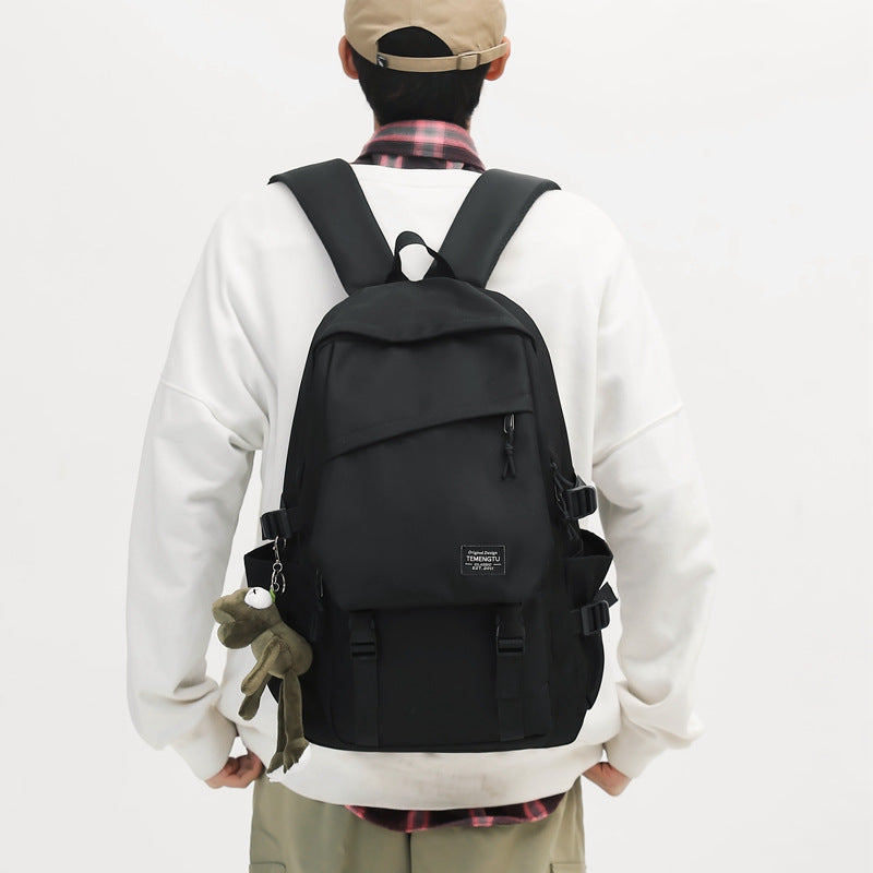 Men's Fashion Early High College Couple Class Leisure Backpack