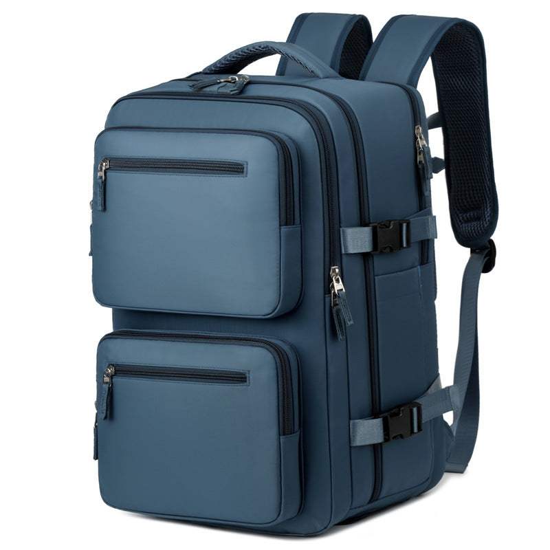 Women's & Men's Simple Large Capacity Business Computer Short Leisure Backpack