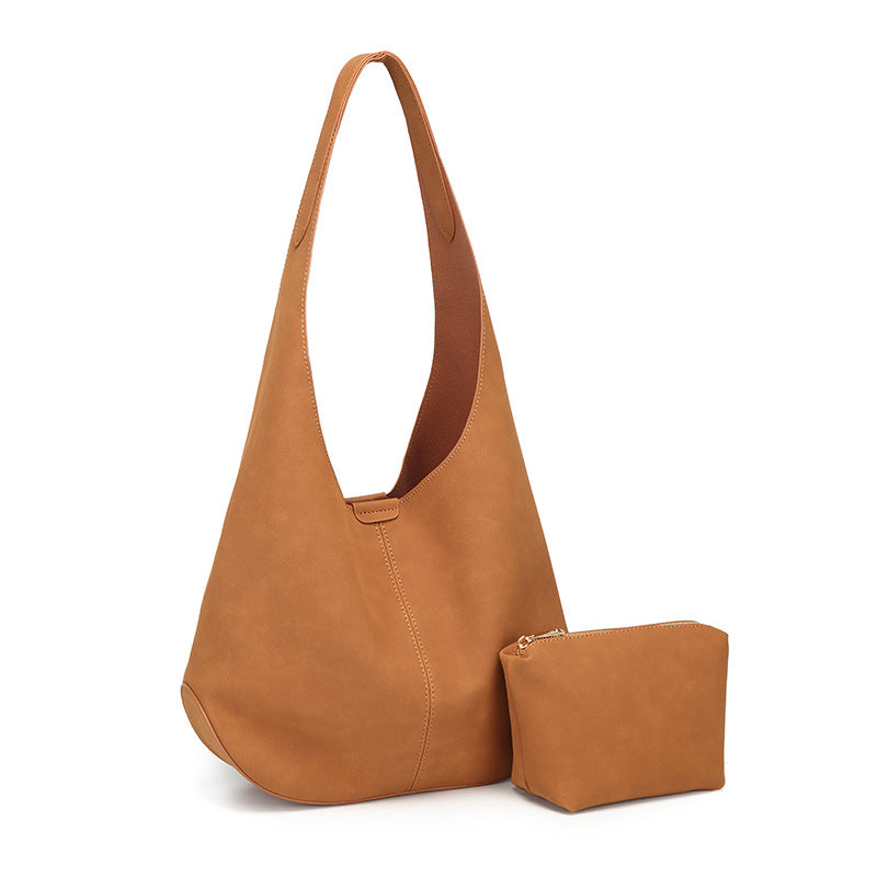 Popular Korean Style Versatile Large Capacity Single Wide Strap Tote Bags