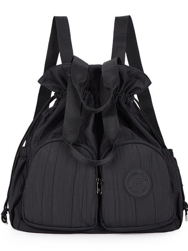 Women's Design Leisure Lightweight Drawstring Large Capacity Women's Backpack
