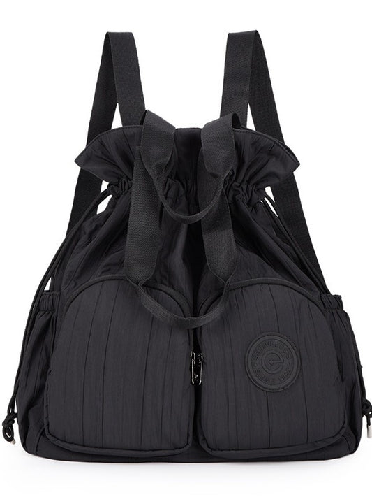 Women's Design Leisure Lightweight Drawstring Large Capacity Women's Backpack