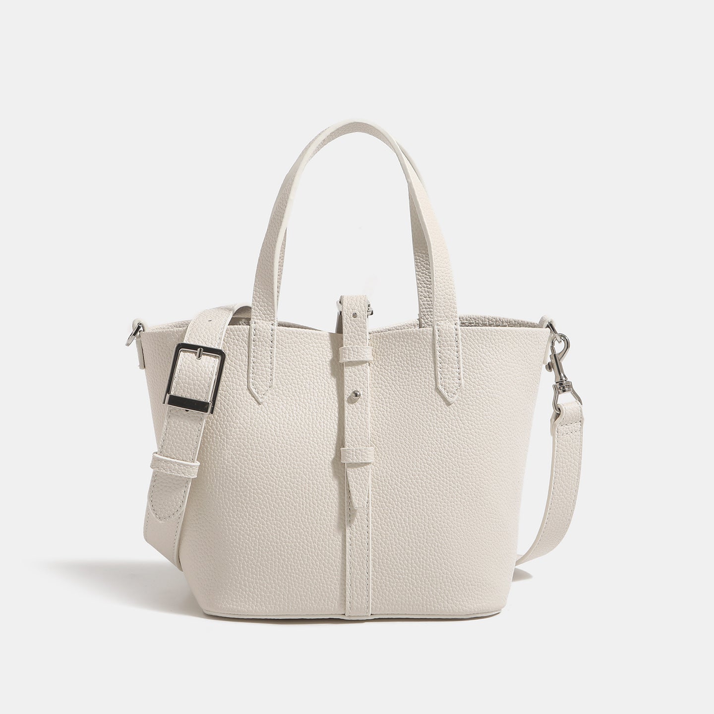 Simple Portable Vegetable Basket Female Commuter Large Capacity Cross Bucket Bags