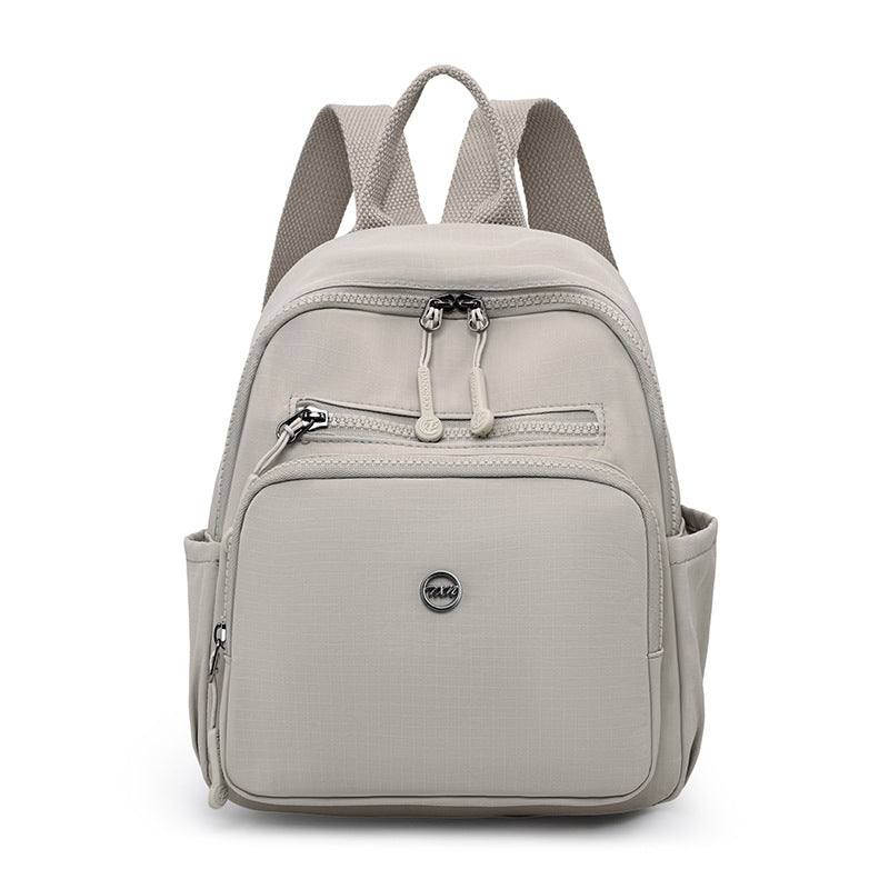 Female Fashion Multipurpose Lightweight Solid Color Backpacks
