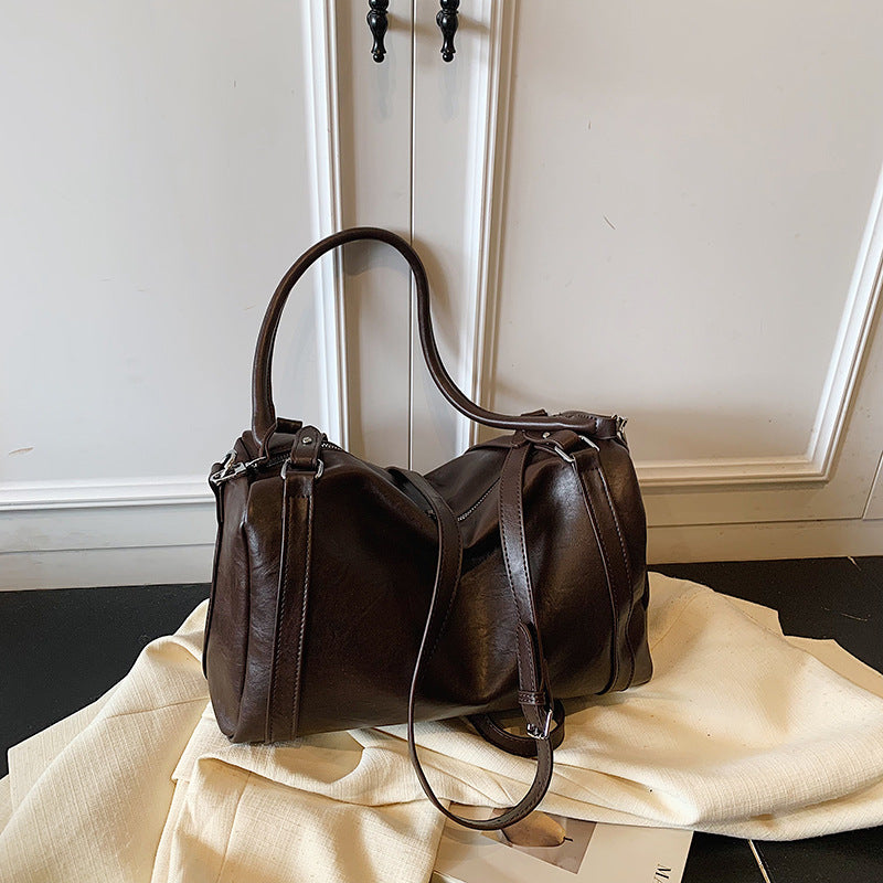Creative Autumn Niche Vintage Commuter Underarm Tote Bags