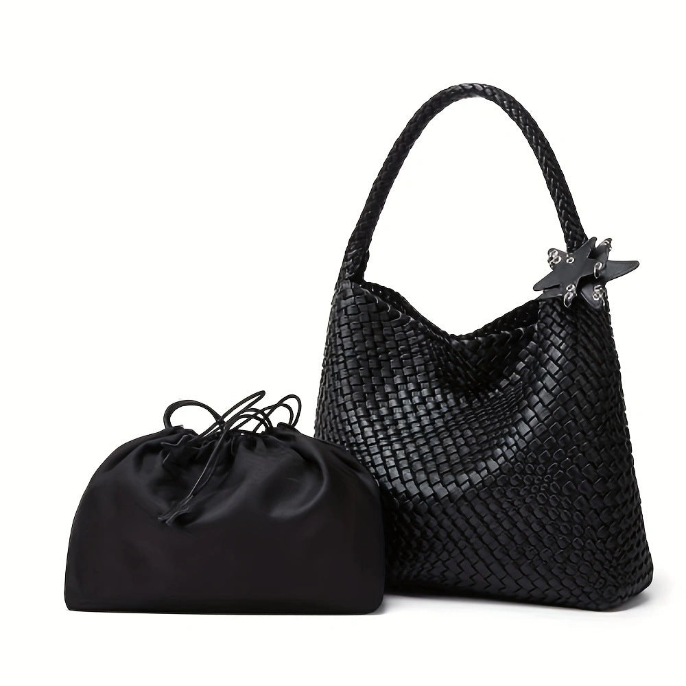 Gun Mother Texture Portable Underarm Vegetable Bags