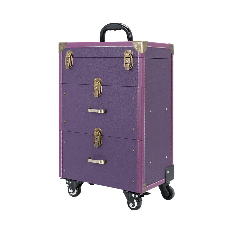 Professional Tattoo Embroidery Nail Beauty Box Brake Large Capacity Storage Cosmetic Cases