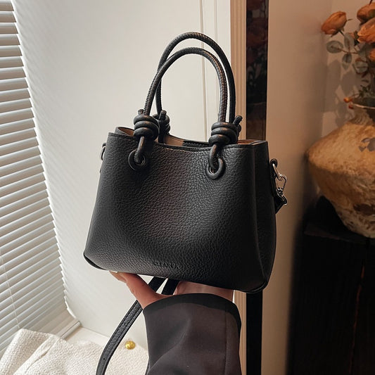 Versatile Spring Leisure Korean Style Fashionable High-grade Bucket Bag