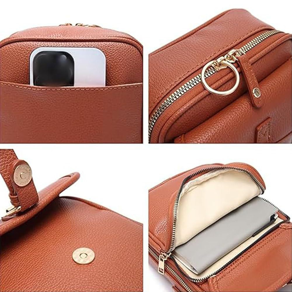 Women's Genuine Leather Retro Large Capacity Mini Tote Bag