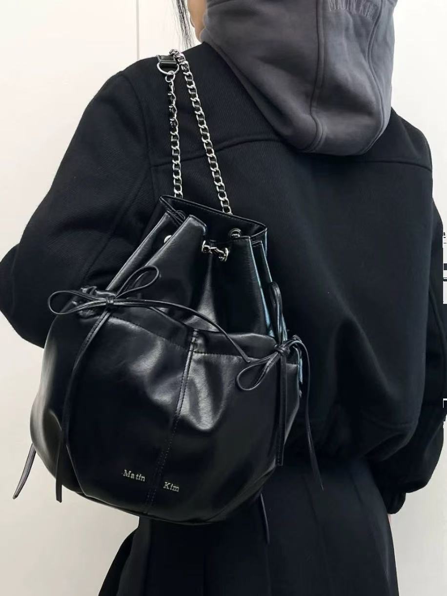 Pretty Graceful Women's Chain Bow Fashion Women's Shoulder Bag