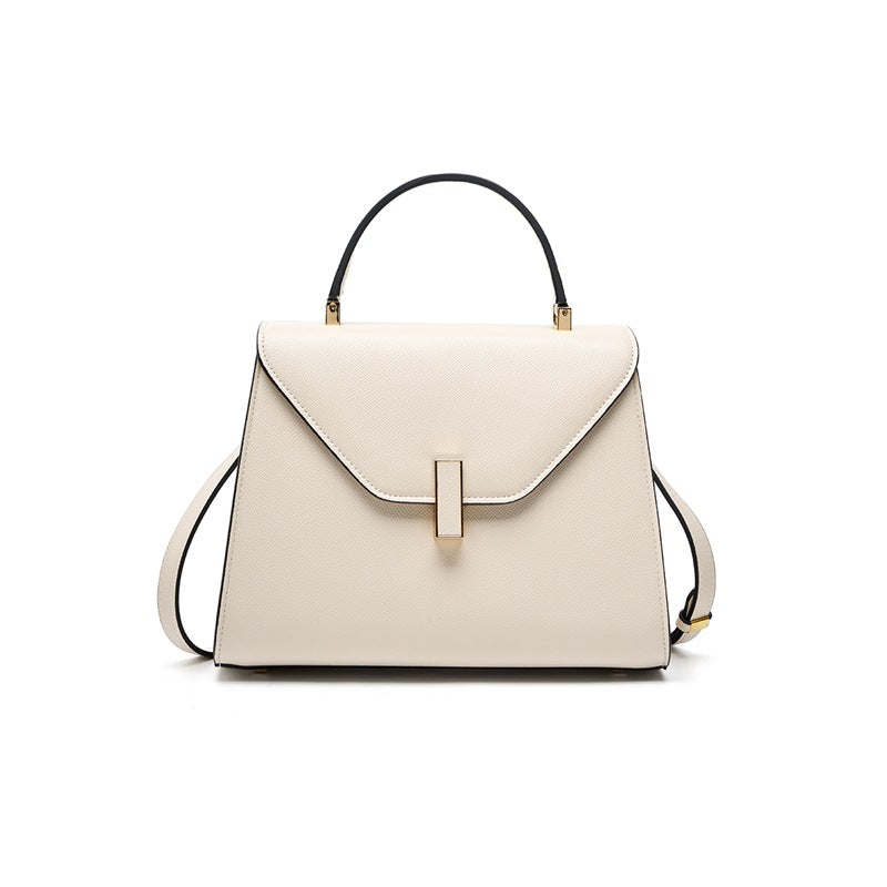 Women's Kelly Design Sense Niche Fashion Genuine Leather High Large Women's Handbag