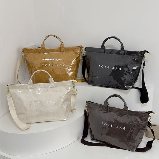 Women's Large Capacity Totes Simple Waterproof Fashion Women's Shoulder Bag