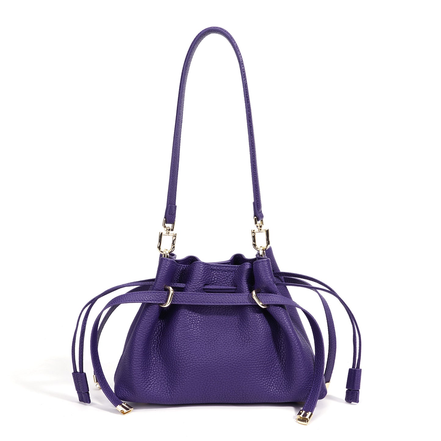 Women's Korean Style Design Exquisite High-grade Lucky Drawstring Classic Shoulder Bags