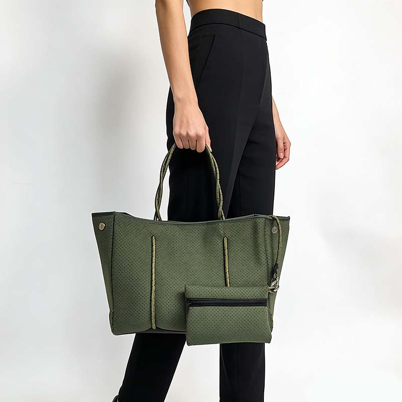 Neoprene Beach Portable Outing Mother Mummy Large Tote Bag