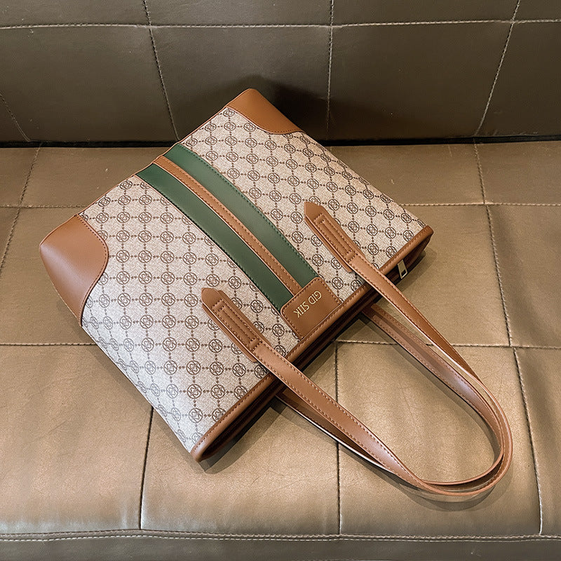 Women's Fashion Underarm Lightweight Commuter Single Tote Bag