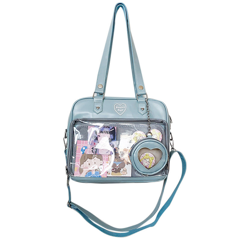 College Comic Show Millet Transparent Bar Board Bags
