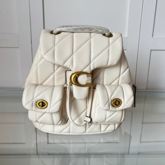 Women's High-grade Sheepskin Chain Diamond Style Genuine Women's Backpack
