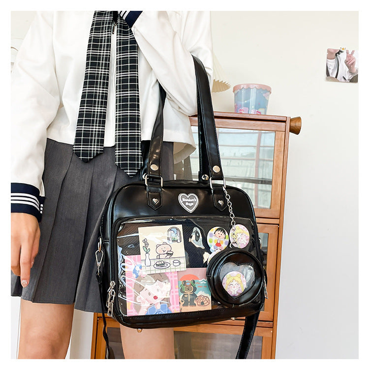 College Comic Show Millet Transparent Bar Board Bags