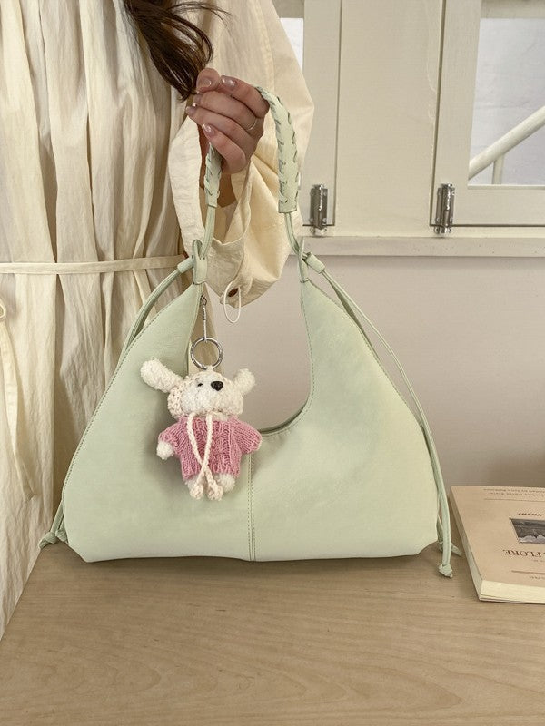 Women's Korean Style Fashion Large Capacity Summer Simple Underarm Bags