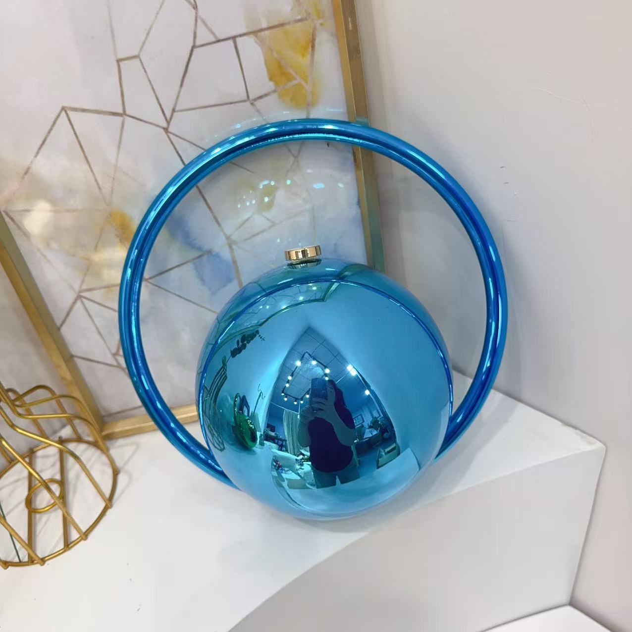High Sense Technology Spherical Dinner Electroplating Simple Bags