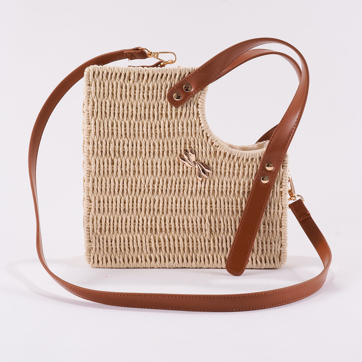 Summer Seaside Clutch Straw Shell-shaped Bohemian Bags