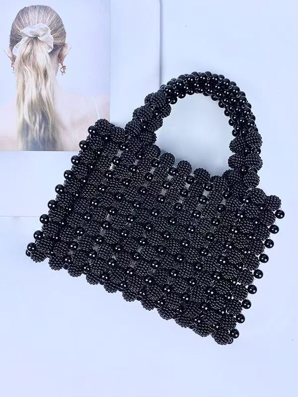 Waxberry Beads Niche Handmade Versatile Wear Women's Handbag