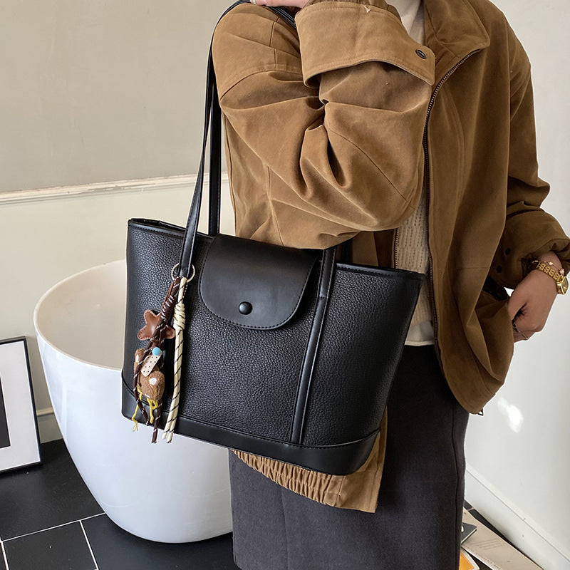 Women's Capacity Commuter High Sense Retro Out Portable Tote Bags
