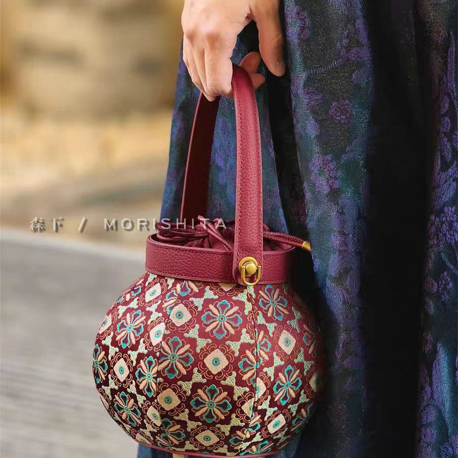 Goods Yarn Silk National Style Lantern Chinese Bags