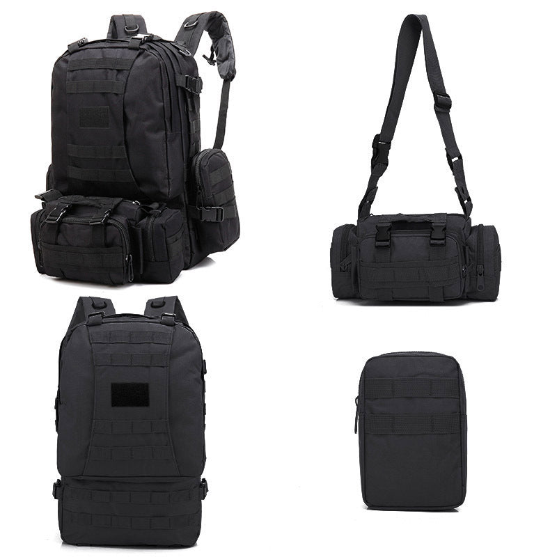 Men's Camouflage Large Capacity Multifunctional Combination Mountain Climbing Backpacks