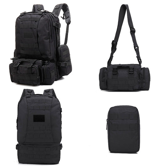 Men's Camouflage Large Capacity Multifunctional Combination Mountain Climbing Backpacks