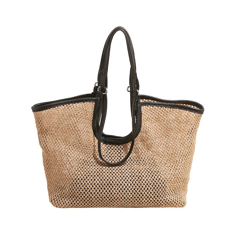 Women's Straw Hand Carrying Fashion Seaside Vacation Women's Shoulder Bag