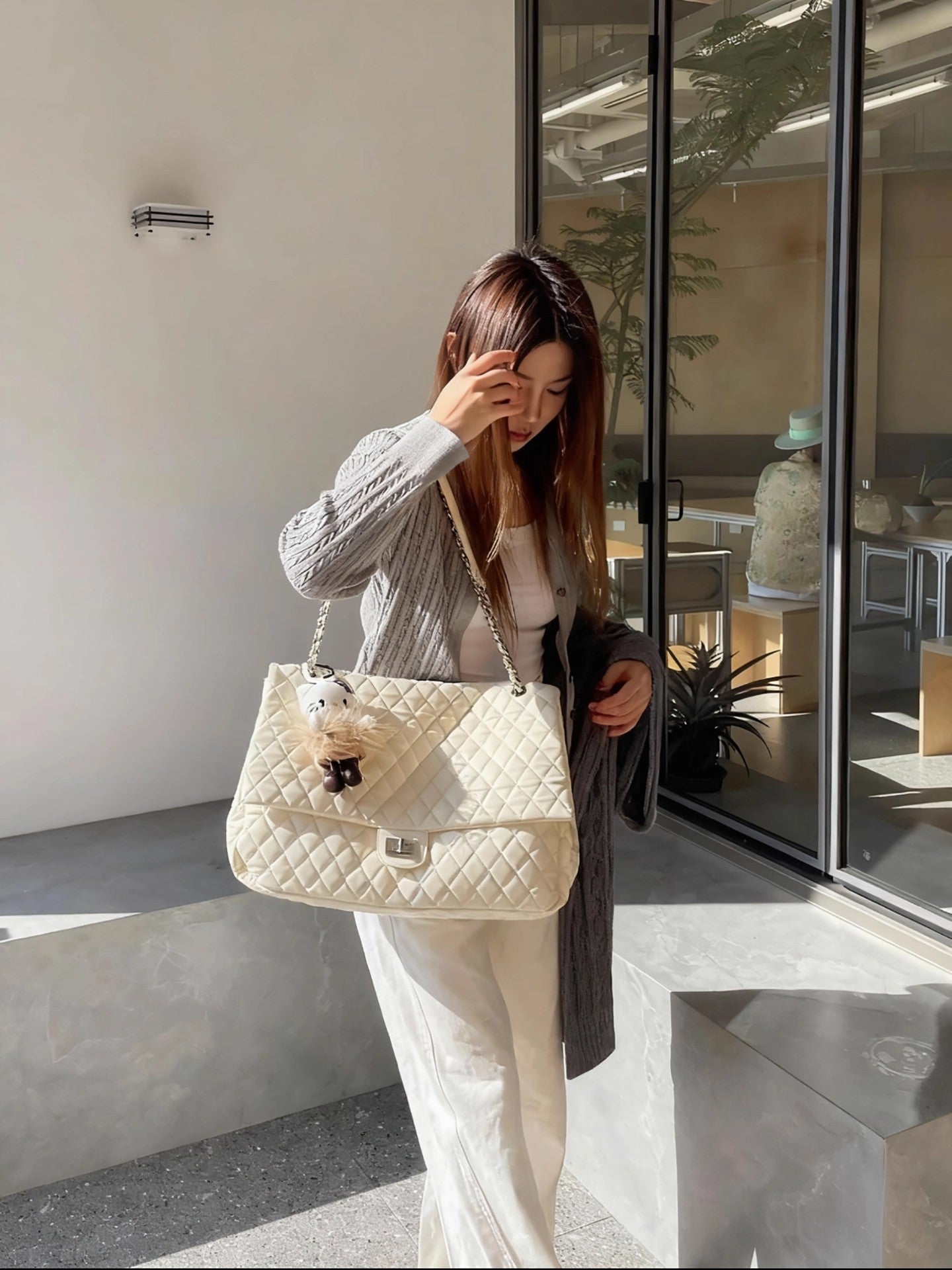 Large Capacity High-grade Diamond Chain Versatile Bags