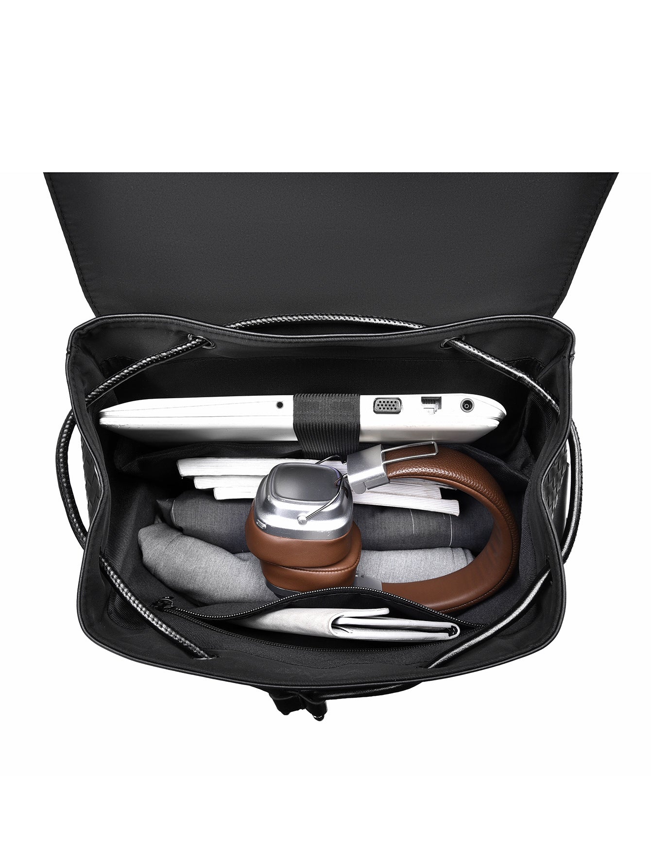 Men's Commuter Office Business Computer Large Capacity Printing Leisure Backpack