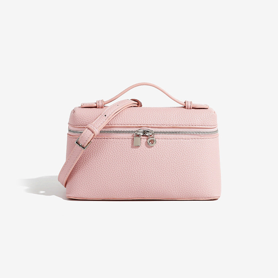 Women's Light Luxury Color Portable Leather Soft High Sense Fashion Women's Shoulder Bag
