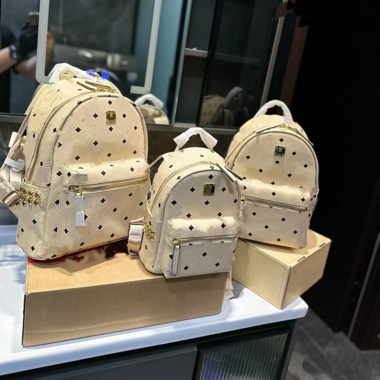 Graceful Fashion Fashionable Versatile Printed Style Women's Backpack