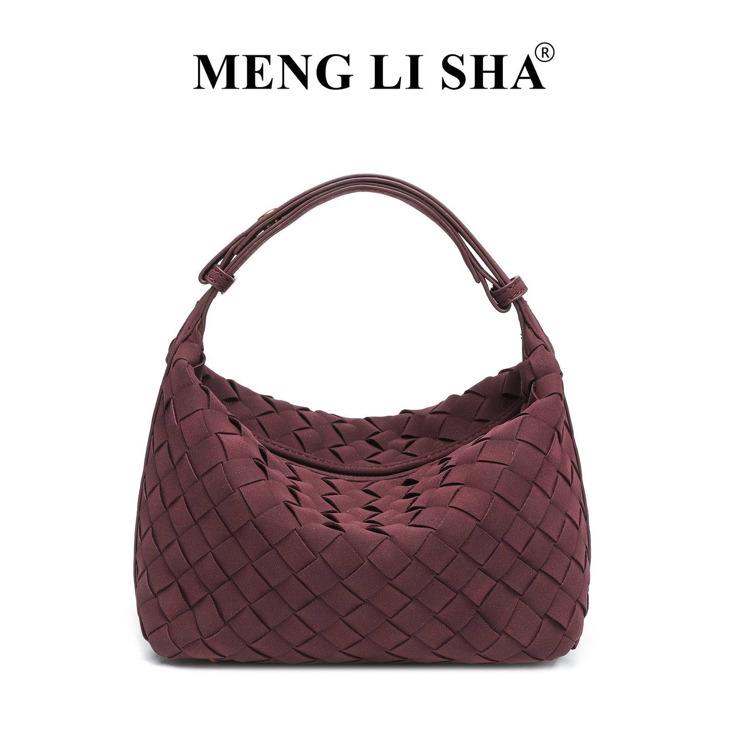 Women's Advanced Texture Woven Portable Lunch Fashion Simple Bags