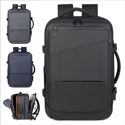 Men's Large Capacity Independent Shoe Warehouse Short Business Backpack