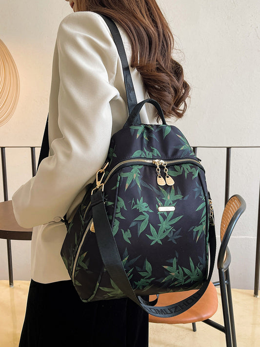 Women's National Style Bamboo Leaf Light Luxury Ethnic Fashion Leisure Backpack