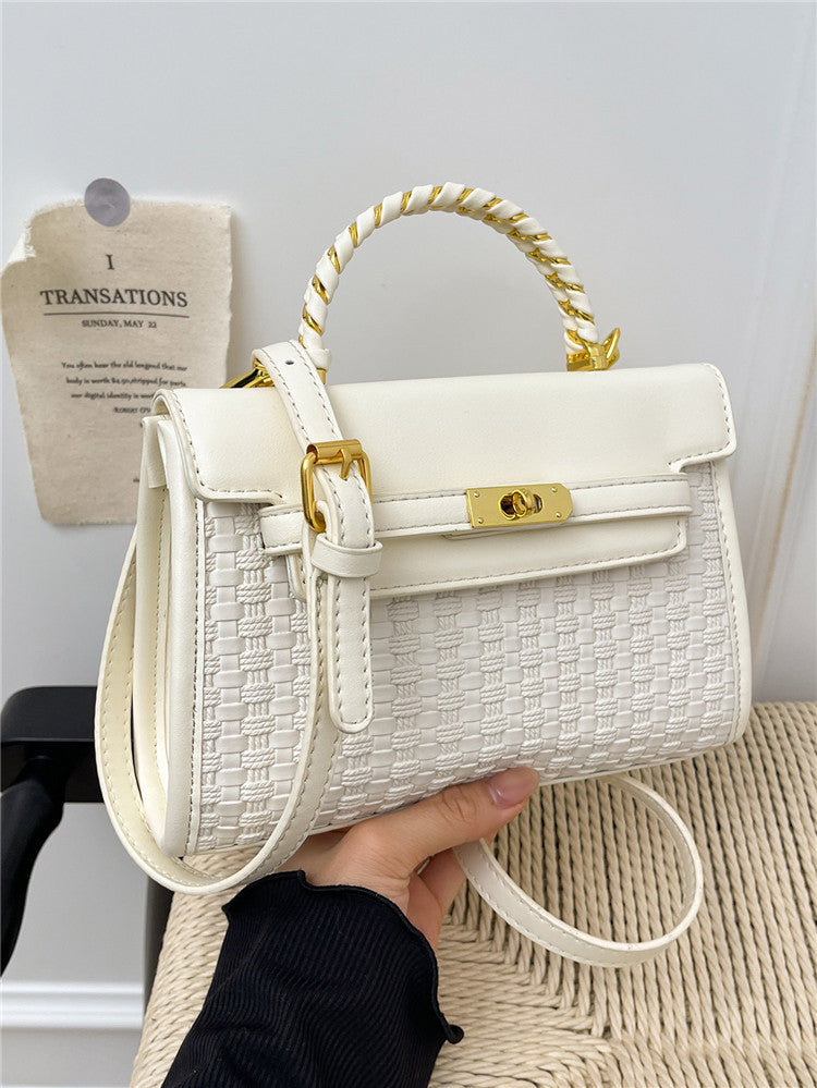 Women's Simple Fashion Western Style High Sense Small Square Bags