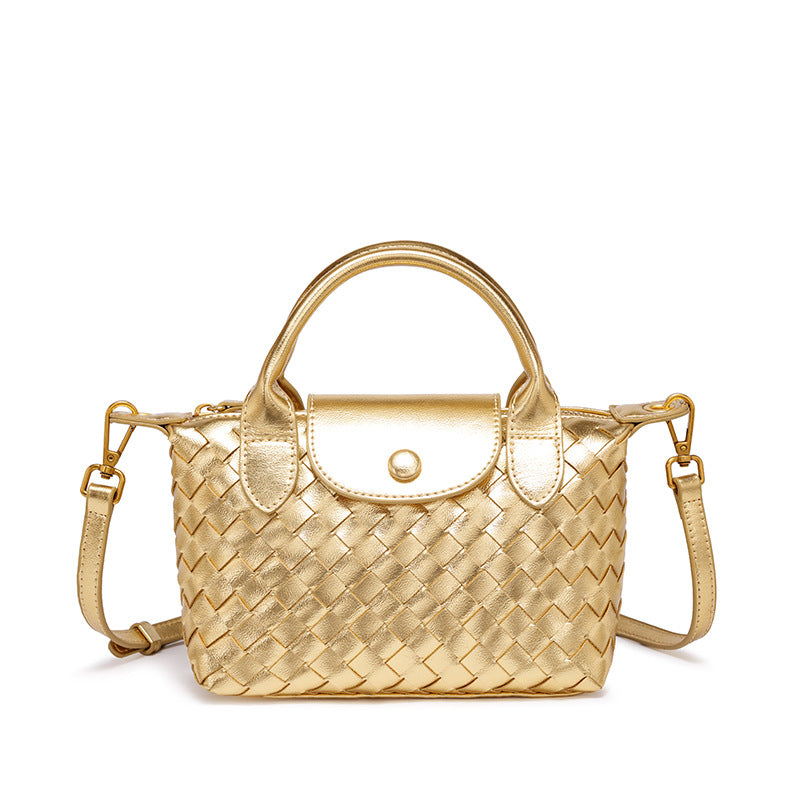 Women's Woven Fashionable High-grade Trendy Dumpling Making Bags
