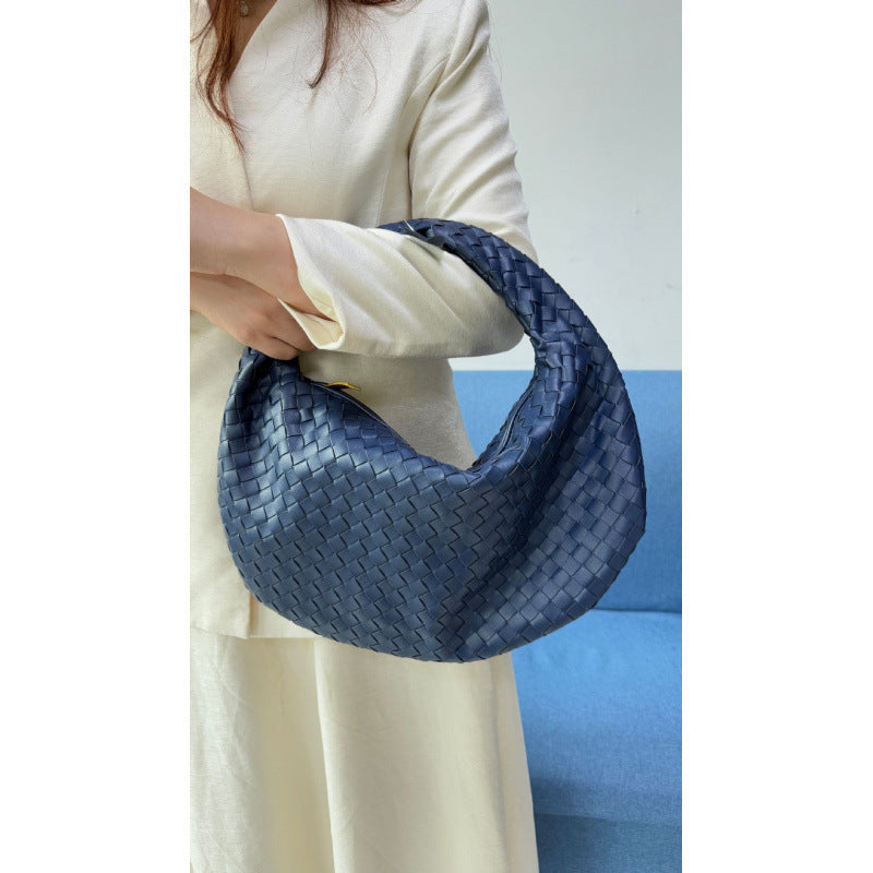 Knotted Woven Portable Underarm Fashion Large Bags