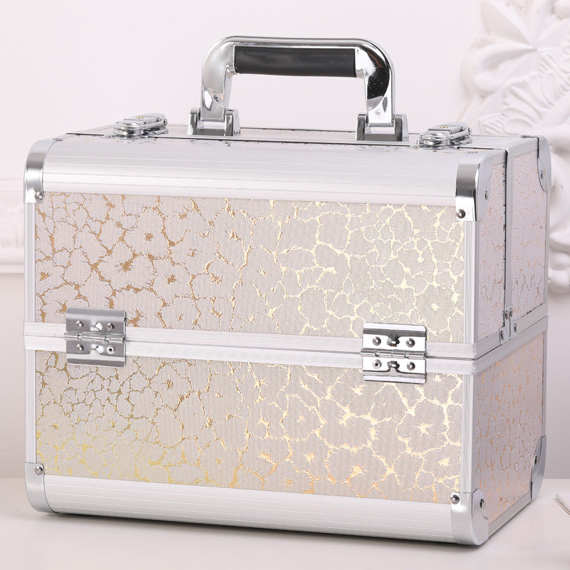 Tattoo Toolbox Large Capacity Makeup Fixing Artist Eyelash Beauty Manicure Cosmetic Case