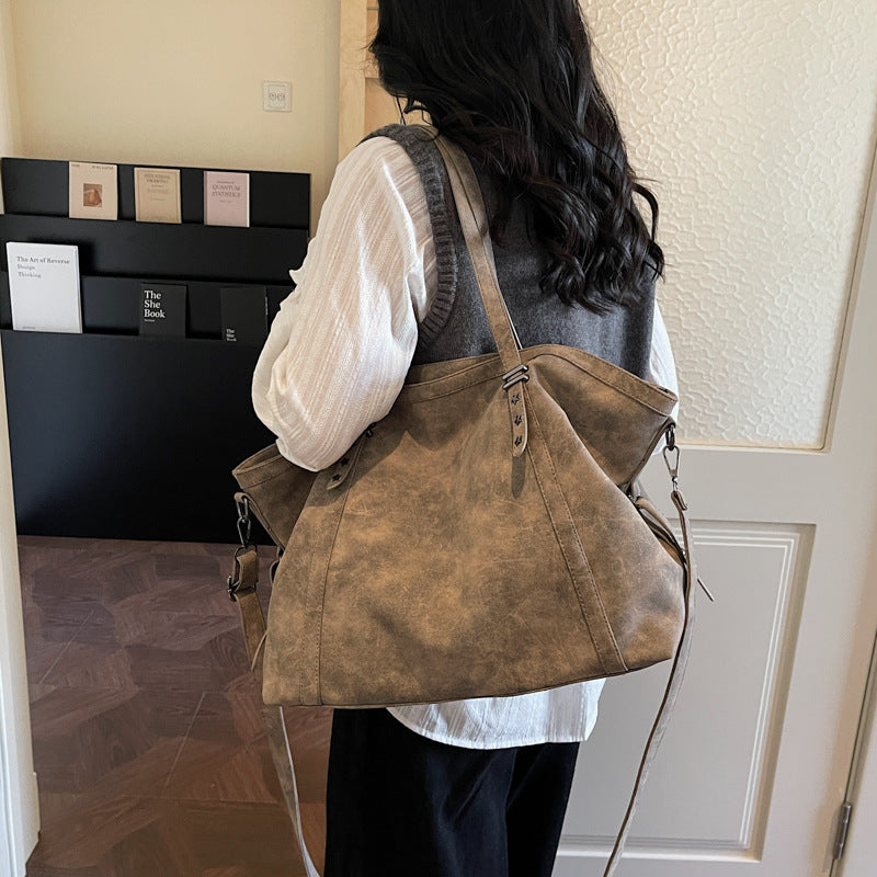 Women's Trendy Large Capacity Fashion Retro Bags