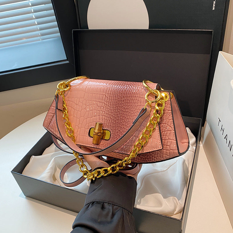 Women's High-grade Light Luxury Niche Crocodile Pattern Bags